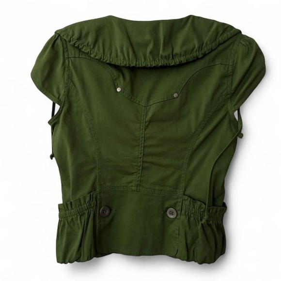 XOXO Olive Green Utility Vest - Picture 3 of 4